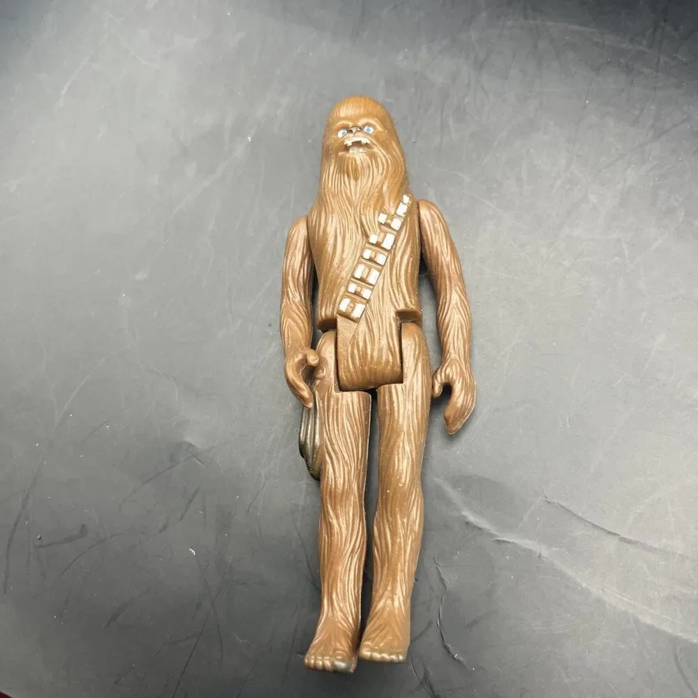 Chewbacca Star Wars 1977 Vintage Kenner Action Figure Hong Kong